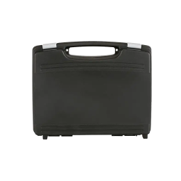 Black, Polypropylene case mm. 260 x 210 x 76 with 2 egg foams