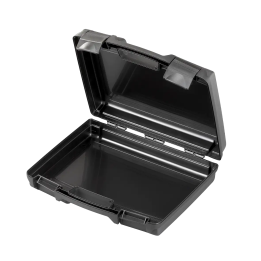 Black, Polypropylene case mm. 336 x 290 x 84