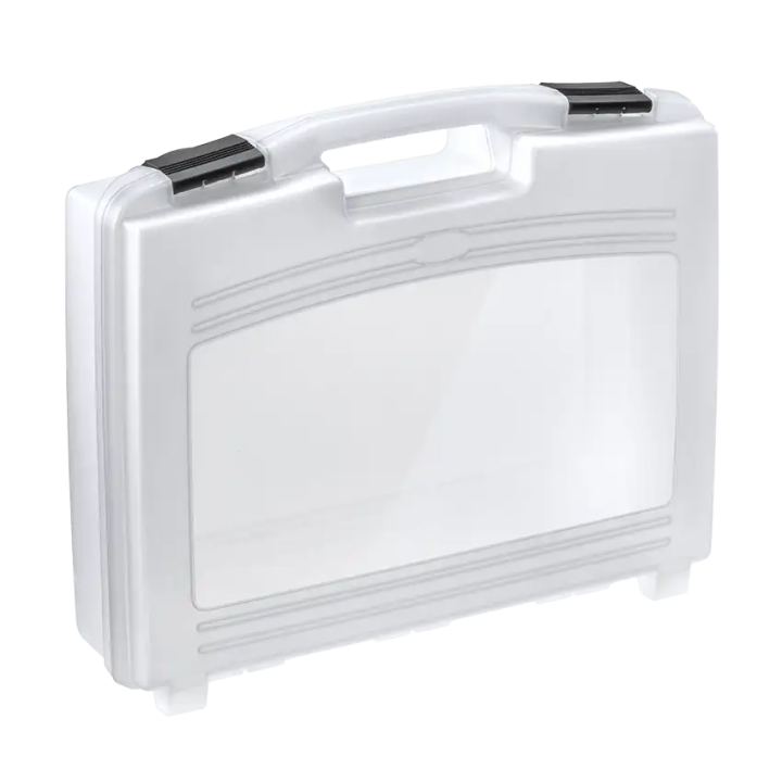 Black,  Polypropylene case mm. 414 x 339 x 104
