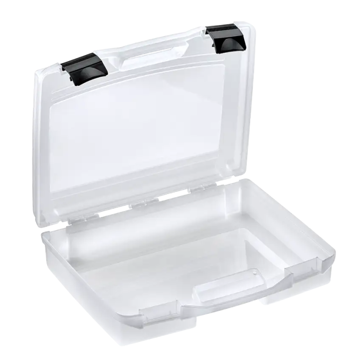 Black,  Polypropylene case mm. 414 x 339 x 104