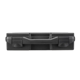 Black,  Polypropylene case mm. 414 x 339 x 104 with 2 egg foams