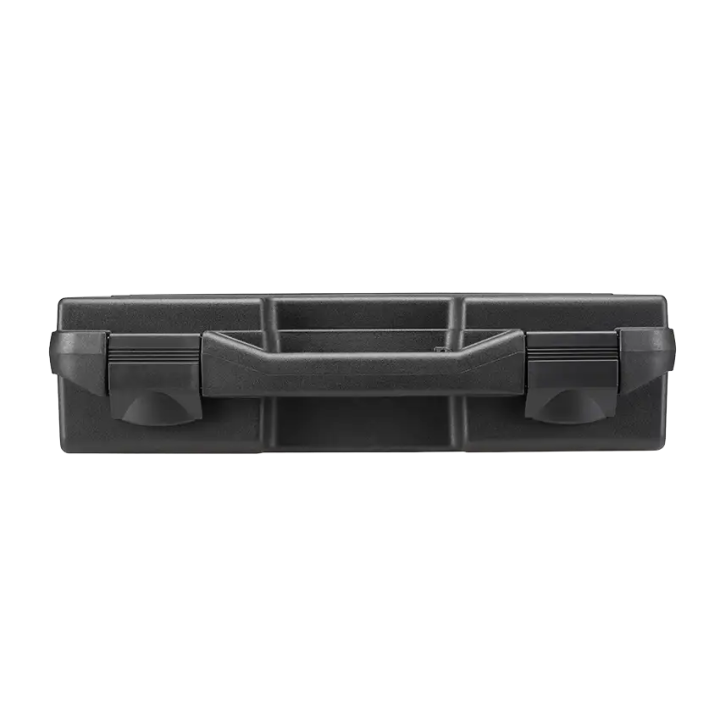 Black,  Polypropylene case mm. 414 x 339 x 104 with 2 egg foams