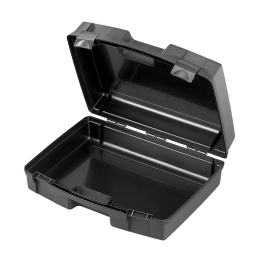 Black, Polypropylene case mm. 448 x 364 x 148