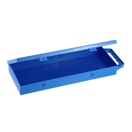 Blue/Black ,  Polyp. Box mm. 420 x 160 x 45