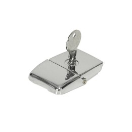 Chrome Draw Latch with Key Lock