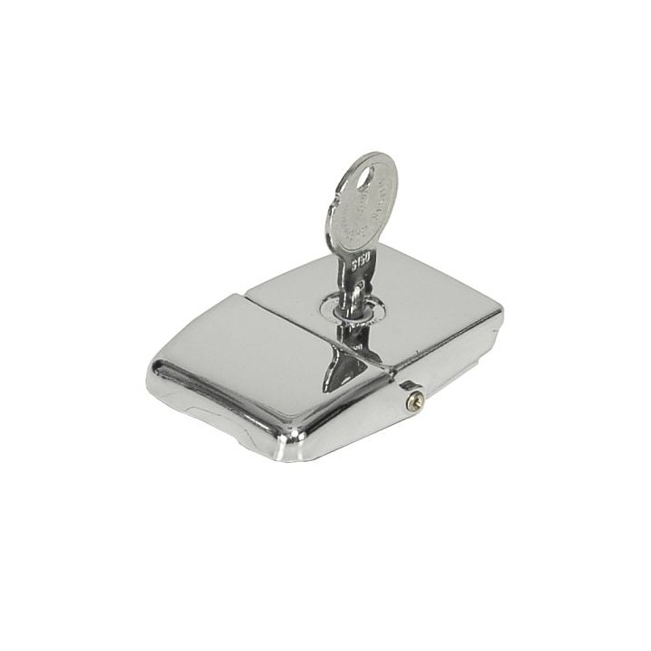 Chrome Draw Latch with Key Lock