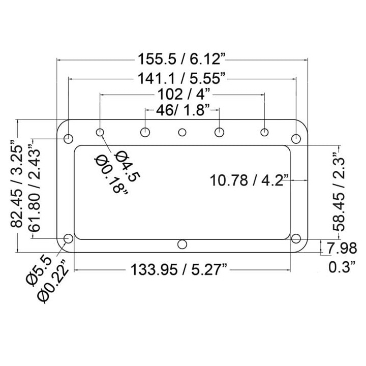 Dustproof Gasket for H7148 Handle