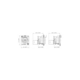 EtherCON Chassis D Series Feedthrough