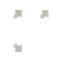 Flat Nickel Corner with 1.6mm Radius