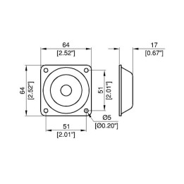 Female Zinc Stacking Metal Foot