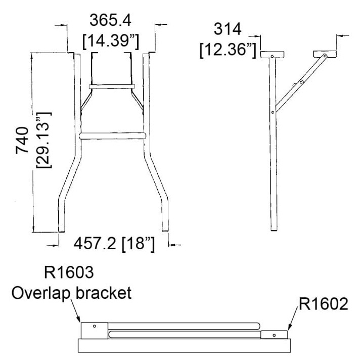 Folding Table Legs