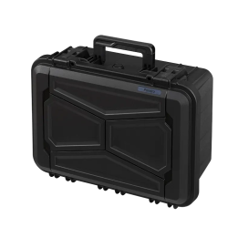 Gray, cubed foams INT 415 x 280 x 190 (33 + 157)mm, EXT 465 x 355 x 210 mm, 2.96kg, 23,5L.