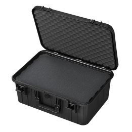 Gray, cubed foams, INT 520 x 350 x H220(36 + 184) mm, EXT 572 x 425 x H239mm, 3.34 Kg