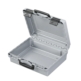 Gray metallic, Polypropylen case mm. 340 x 298 x 128