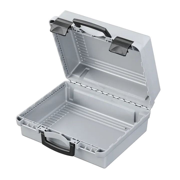 Gray metallic, Polypropylen case mm. 340 x 298 x 160