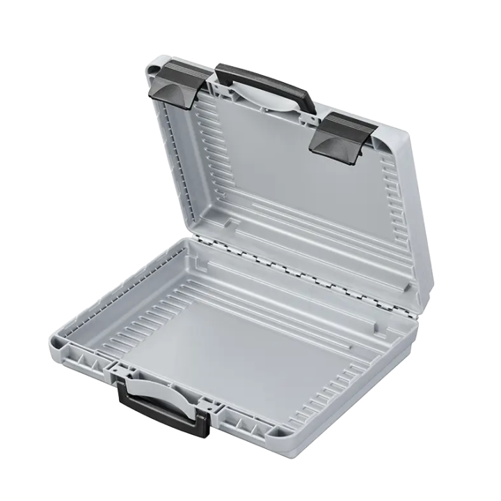Gray metallic, Polypropylen case mm. 340 x 298 x 96
