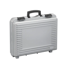 Gray metallic, Polypropylen case mm. 425 x 342 x 122 with 2 egg foams