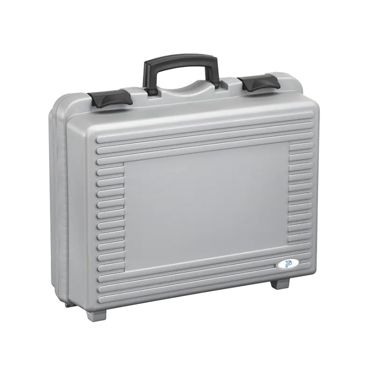 Gray metallic, Polypropylen case mm. 425 x 342 x 156 with 2 egg foams