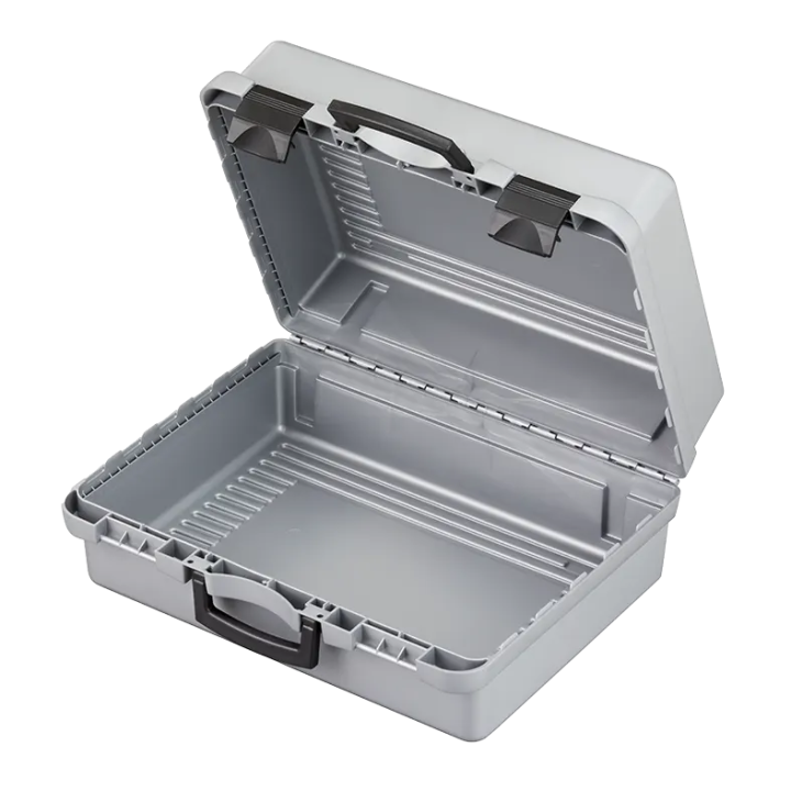 Gray metallic, Polypropylen case mm. 425 x 342 x 190