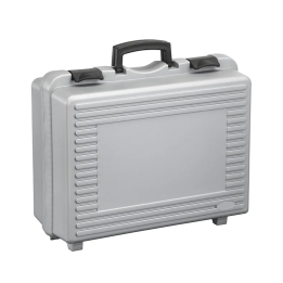 Gray metallic, Polypropylen case mm. 425 x 342 x 190 with 2 egg foams