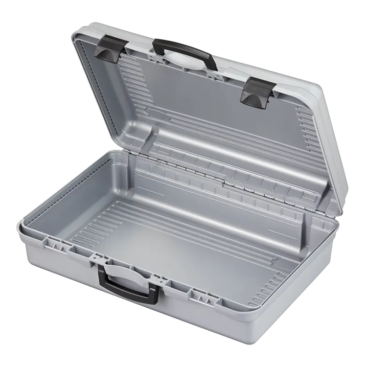 Gray metallic,  Polypropylene case mm. 600 x 415 x 184