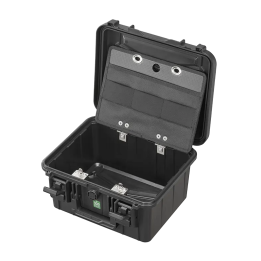 Gray, Tool case (1X tool panel), INT 290 x 220 x 160(22 + 138)mm, EXT 335 x 295 x 177 mm, 1.52 Kg, 10.5L.