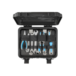 Gray, Tool case (1X tool panel), INT 290 x 220 x 160(22 + 138)mm, EXT 335 x 295 x 177 mm, 1.52 Kg, 10.5L.