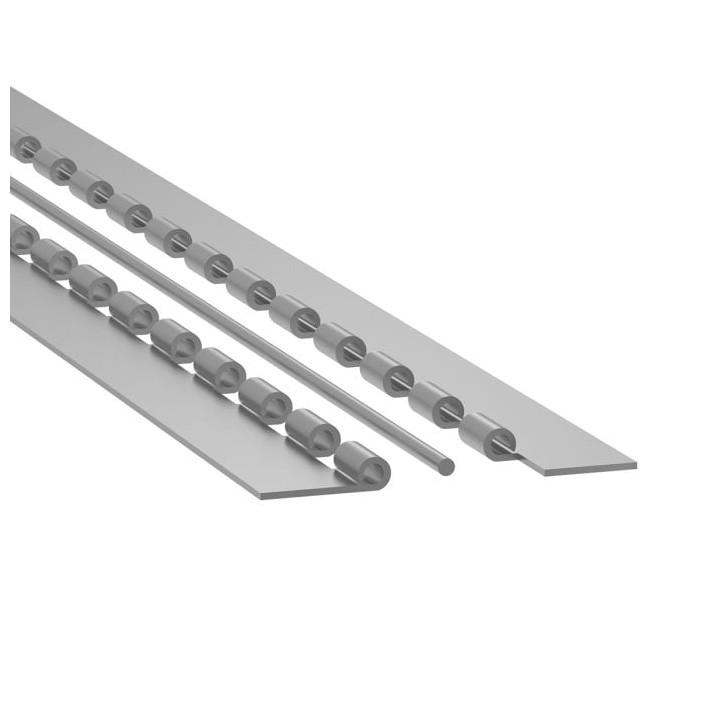 Heavy Duty Piano Hinge with Removable Pin - 38.1mm Leaf
