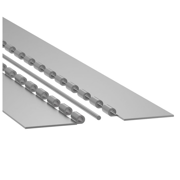 Heavy Duty Piano Hinge with Removable Pin - 76.2mm Leaf