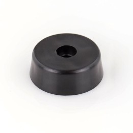 High Density Polyethylene Black Tapered Foot