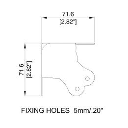 Large PennBrite Tight Radius Flat Corner with 0.5mm Radius
