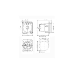 Jack Socket Mono/Stereo Chassis