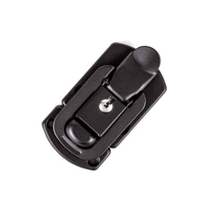 Large Black Medium Duty Draw Bolt with Key Lock