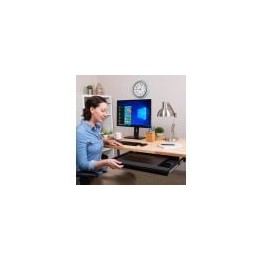 Large Black Lockable Vented Laptop Drawers