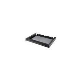 Large Black Lockable Vented Laptop Drawers