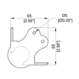Large PennBrite Ball Corner with 2.5mm Radius