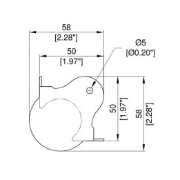 Large PennBrite Ball Corner with 0.5mm Radius