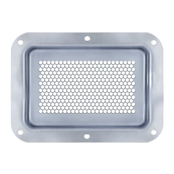 Large Very Shallow PennBrite Dish with Perforated Vents