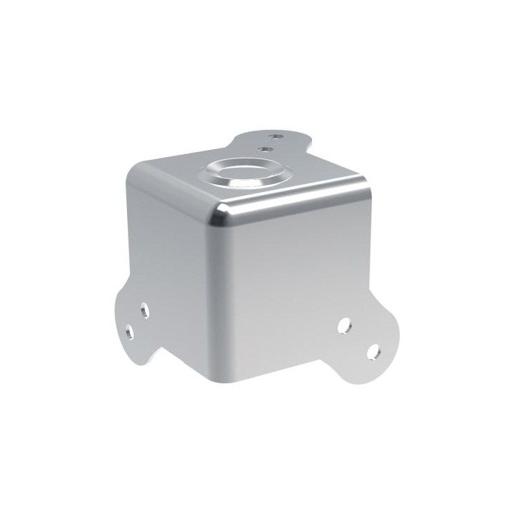 Large PennBrite Female Stackable Flat Corner with 5mm Radius