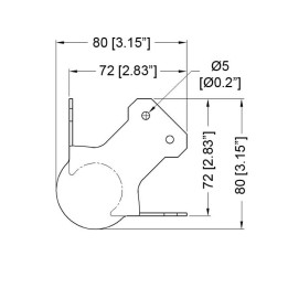 Large PennBrite Heavy Duty Ball Corner with 2mm Radius