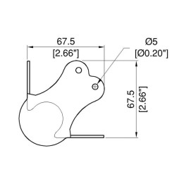 Large PennBrite Heavy Duty Ball Corner with 5mm Radius