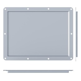 Large PennBrite Recessed Label Dish for Self-Adhesive Tour Labels
