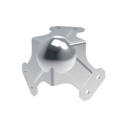 Large PennBrite Ribbed Heavy Duty Ball Corner with 3mm Radius