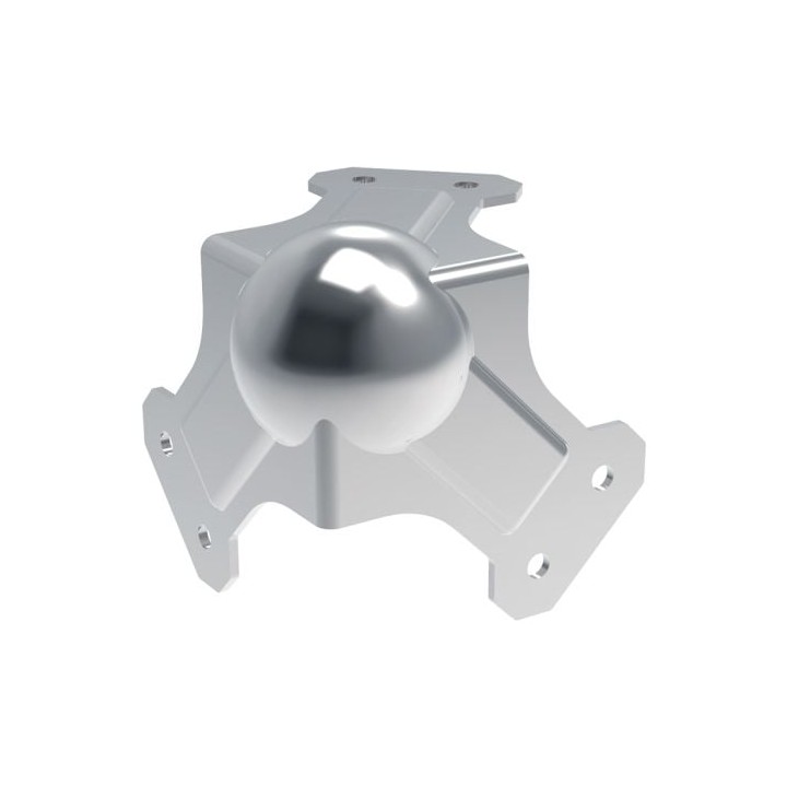 Large PennBrite Ribbed Heavy Duty Ball Corner with 3mm Radius