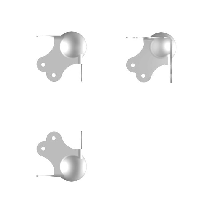 Large Stainless Steel Heavy Duty Ball Corner with 4mm Radius