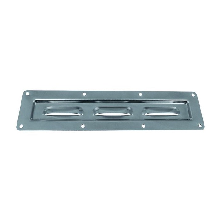 Large Thin Very Shallow PennBrite Dish with Louvre Vents