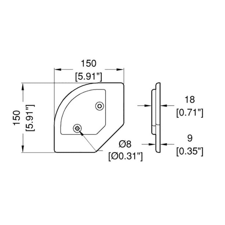 Male Stacking Foot match with W8996