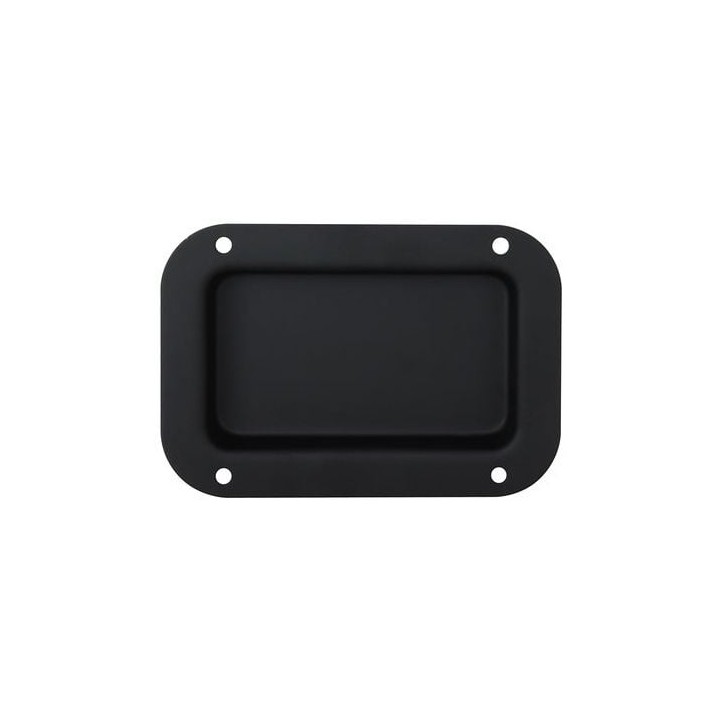 Medium Black Recessed Dish