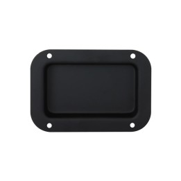 Medium Black Very Shallow Dish
