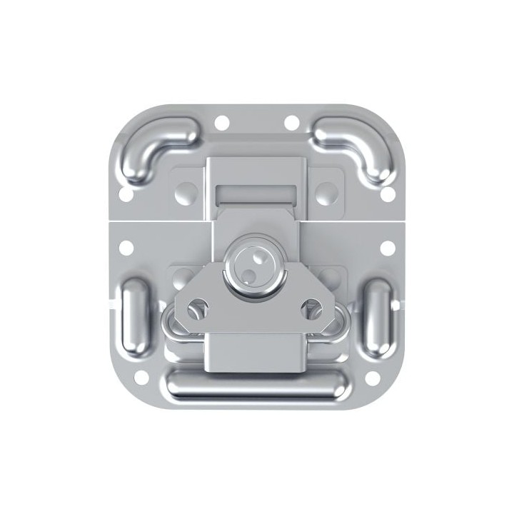 Medium MOL Latch in Surface Dish with Offset and Protective Ridges